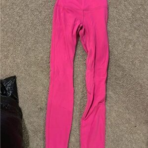 Lululemon Sonic Pink Double Align Leggings
